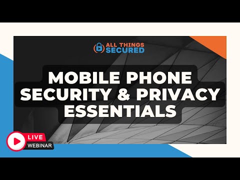 Privacy 101: Mobile Phone + SIM card Security