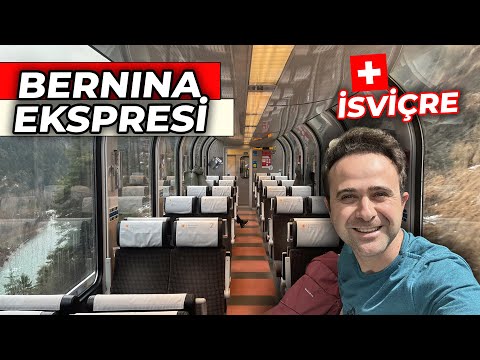 Dünyanın En Ünlü Cam Treni - İsviçre Bernina Ekspresi ile Alpler&#039;e Gittim