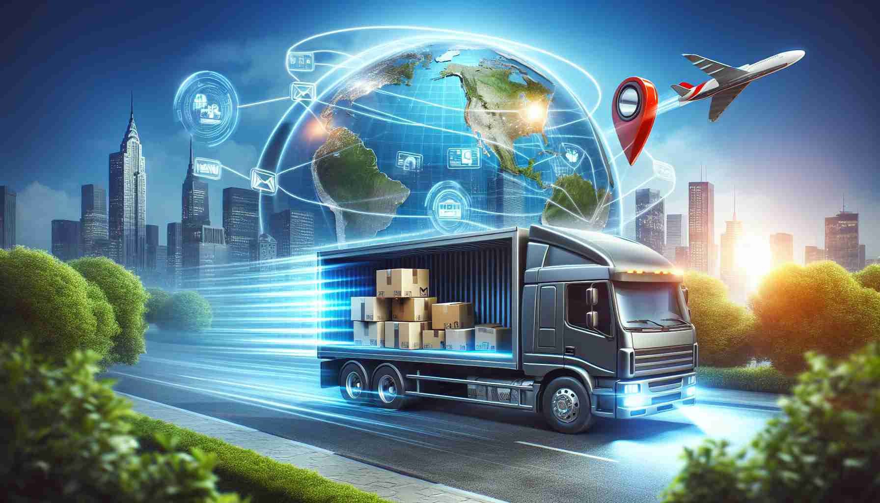 Digitale technologieën helpen het volgen van pakketjes op de voet