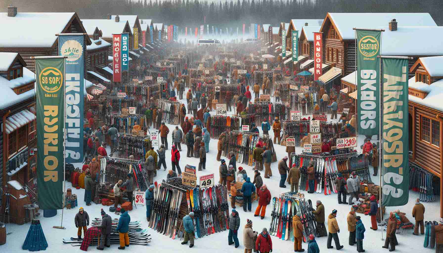 Winter Sports Enthusiasts Find Deals at Annual Ski Sale in Bangor