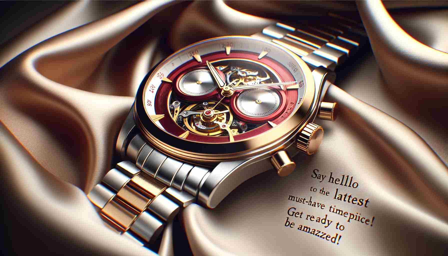 Say Hello to the Latest Must-Have Timepiece! Get Ready to Be Amazed