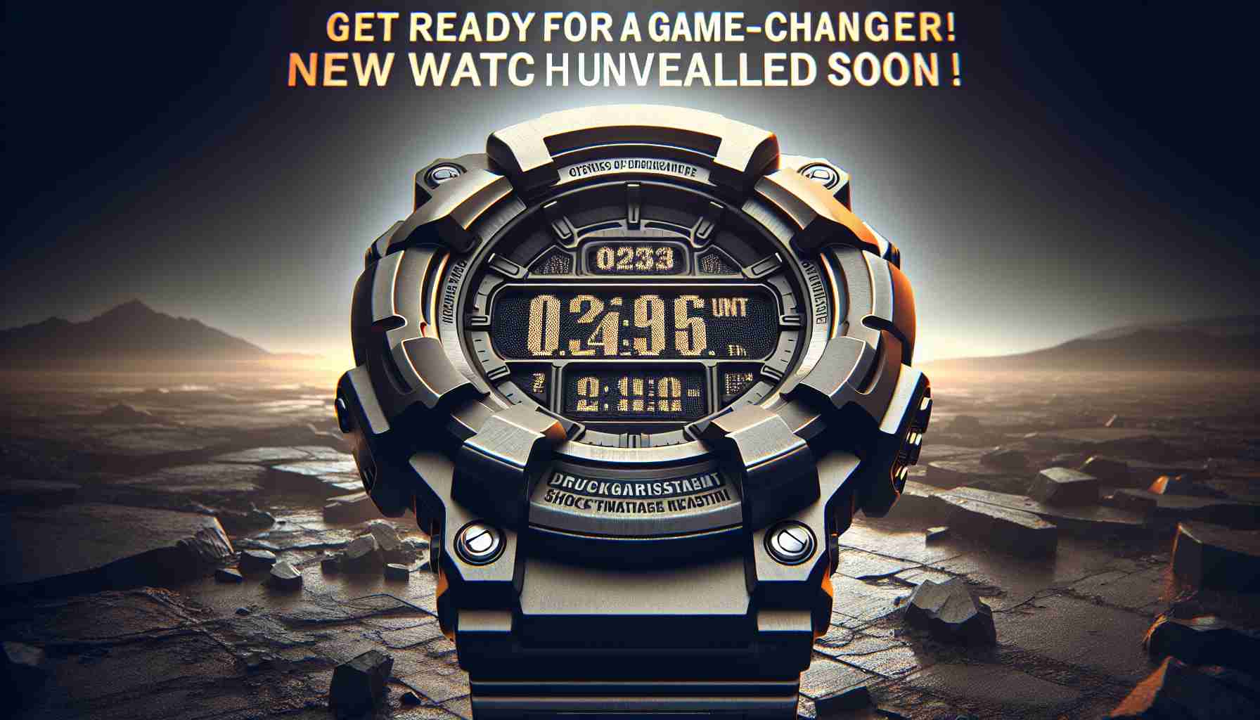 Get Ready for a Game-Changer! New Casio G-Shock GAV-01 Unveiled Soon